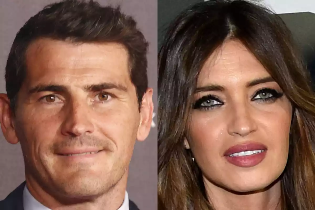 Montaje con las caras de Sara Carbonero e Iker Casillas