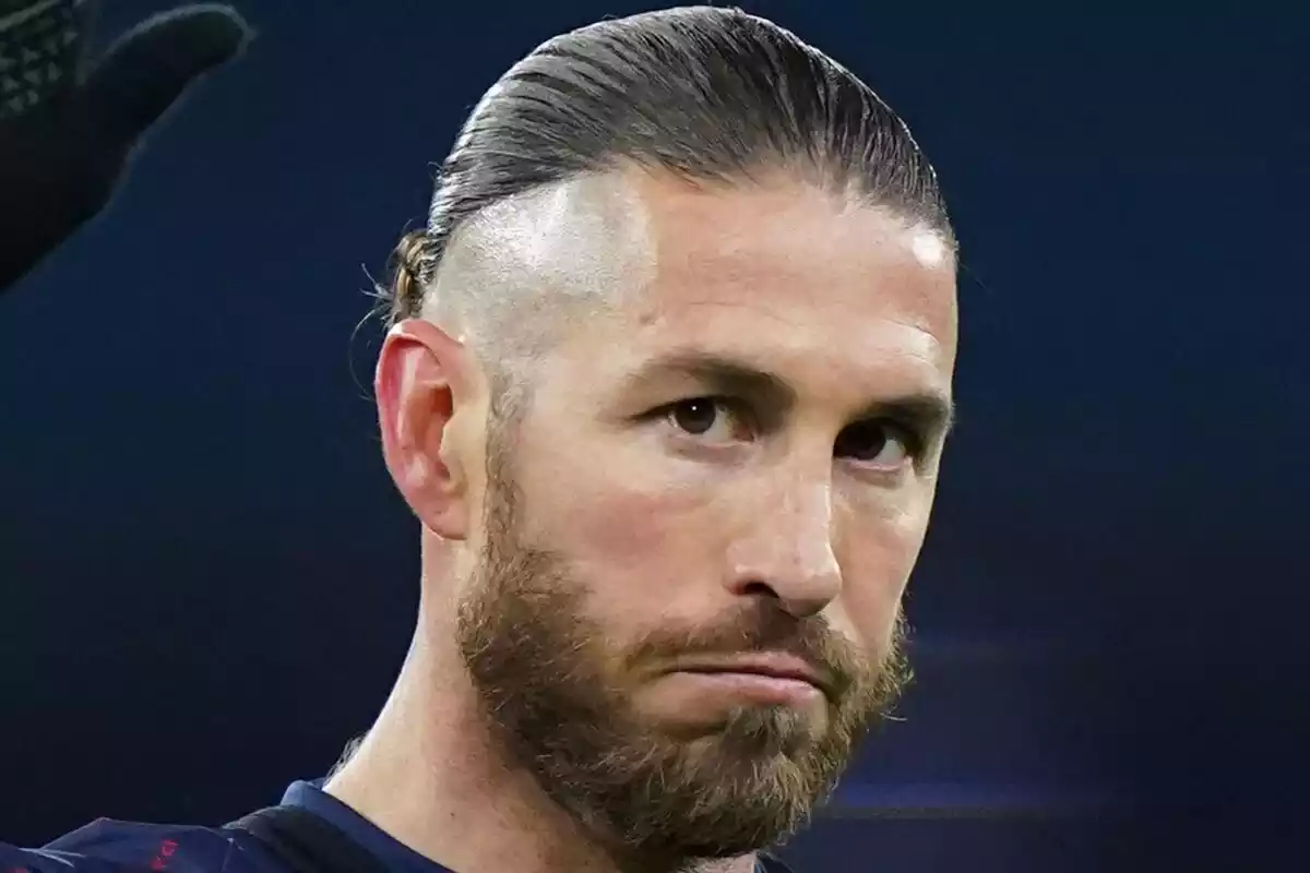 Sergio Ramos serio