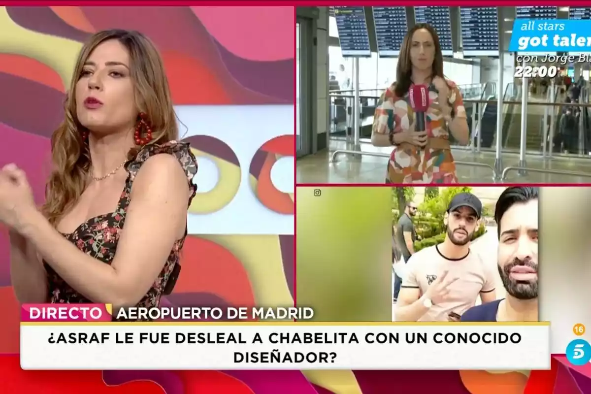 Núria Marín en 'Socialité', hablando de la supuesta infidelidad de Isa P a Asraf Beno