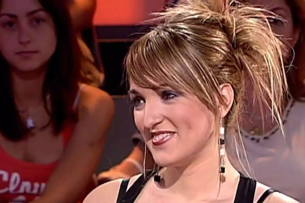 Marta Riesco en el programa 'Allá Tú' como concursante