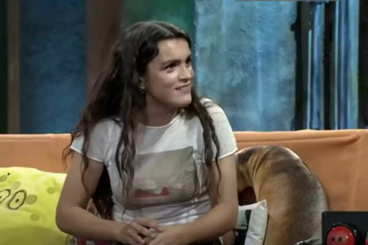 CAPTURA de Amaia Romero en 'La Resistencia'