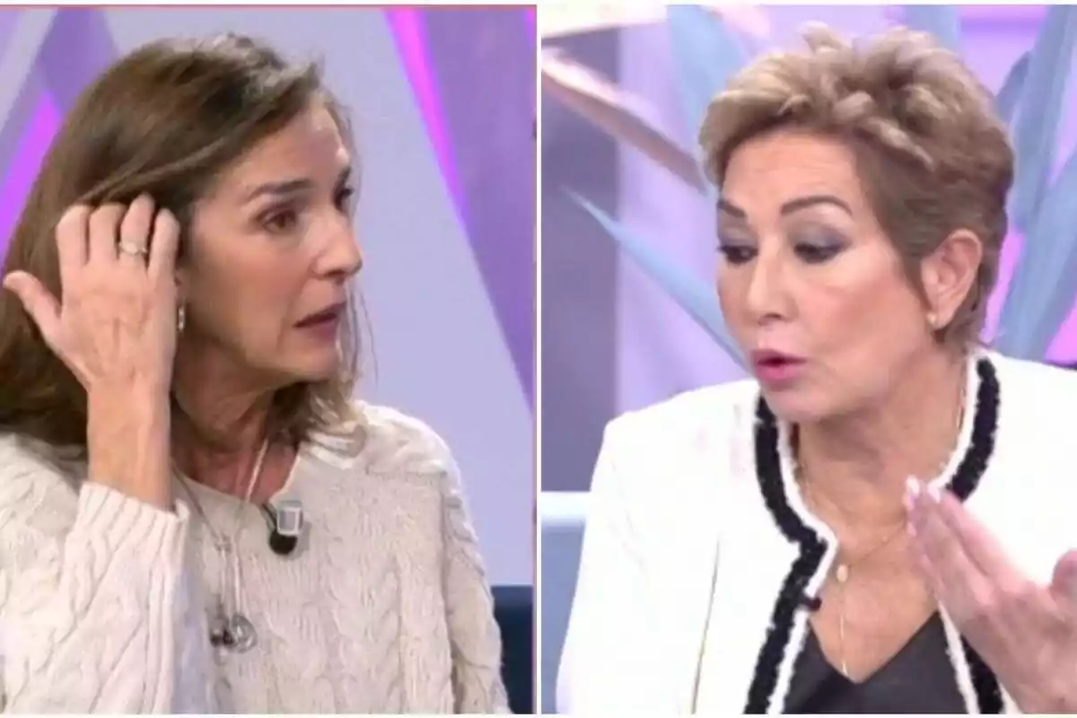 Captura de 'El Programa de Ana Rosa' con Paloma García-Pelayo y Ana Rosa Quintana discutiendo