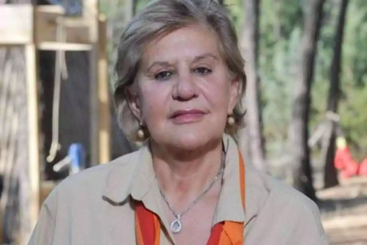 Primer plano de Carmen Bazán en 'Campamento de Verano'